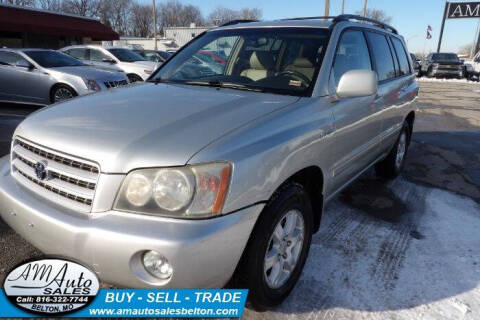 2003 Toyota Highlander for sale at A M Auto Sales in Belton MO