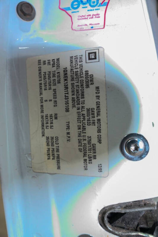 1996 Chevrolet Tahoe LT