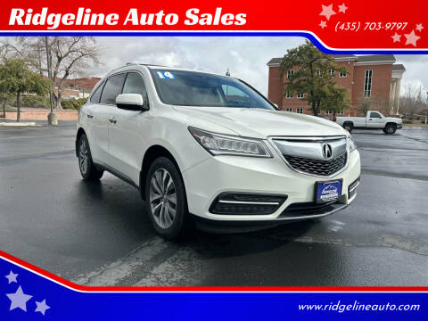 2014 Acura MDX for sale at Ridgeline Auto Sales in Saint George UT