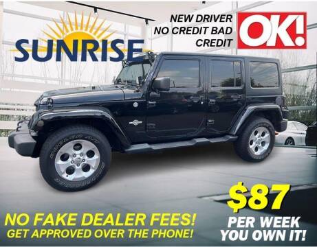 2013 Jeep Wrangler Unlimited for sale at AUTOFYND in Elmont NY
