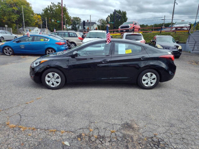 2016 Hyundai ELANTRA for sale at Cottage Street Used Car Sales in Springfield, MA