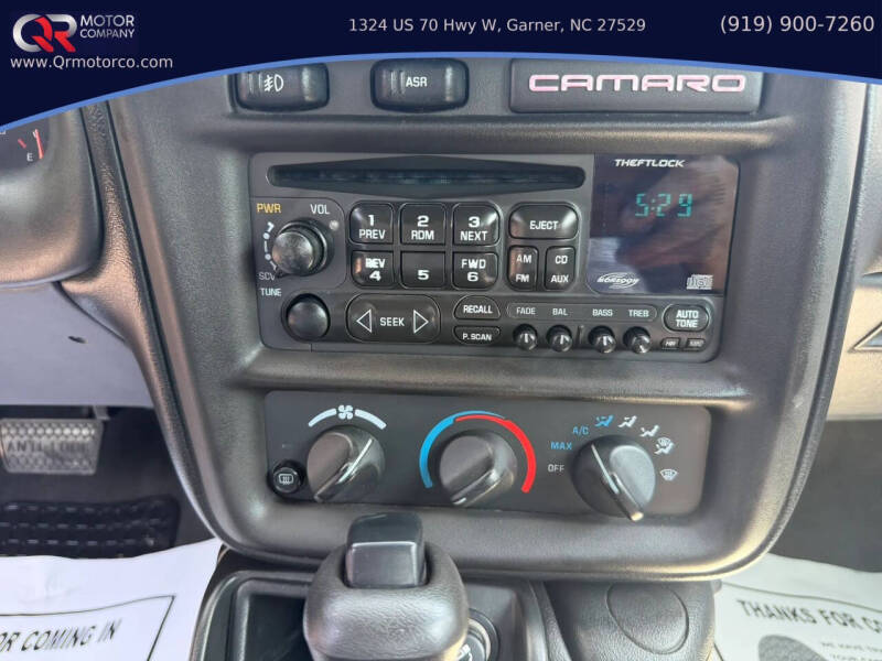 2001 Chevrolet Camaro