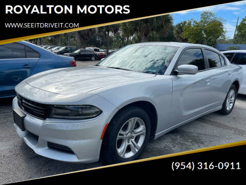 2020 Dodge Charger for sale at ROYALTON MOTORS in Plantation FL
