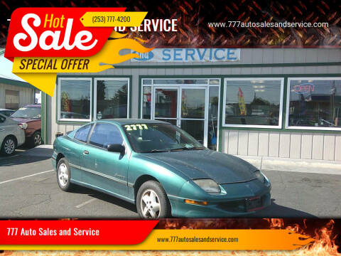 1996 Pontiac Sunfire for sale at 777 Auto Sales and Service in Tacoma WA