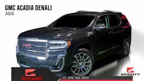 2020 GMC Acadia for sale at Gravity Autos Roswell in Roswell GA