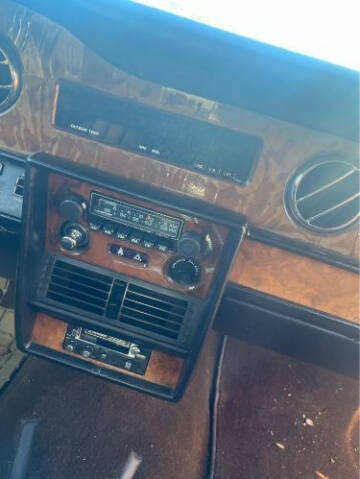 1981 Rolls-Royce Sedan