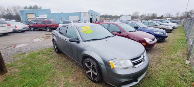 2013 Dodge Avenger for sale at ABC AUTO SALES AND SERVICE in Bristol, IN