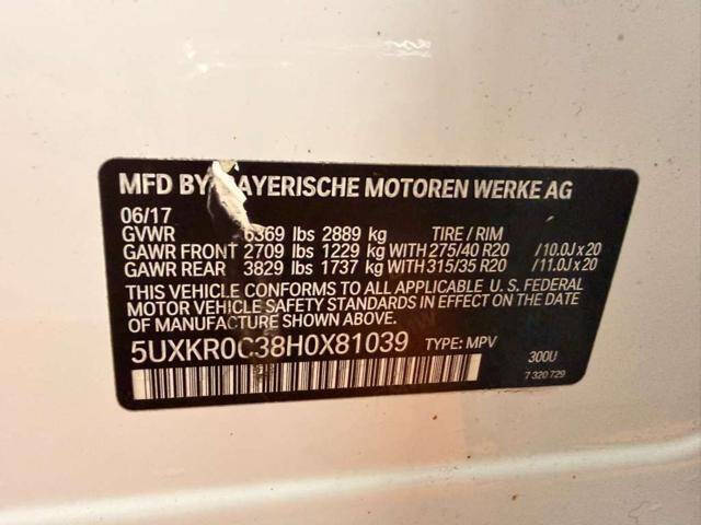 2017 BMW X5 xDrive35i