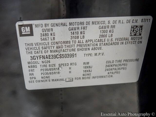 2012 Cadillac SRX Luxury Collection