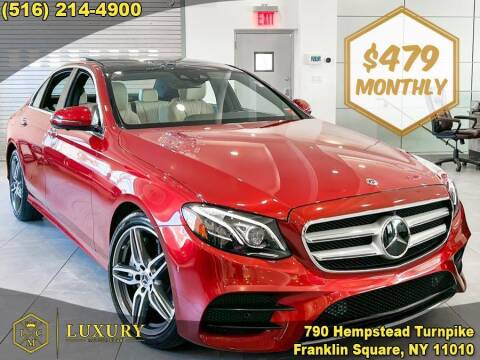 2019 Mercedes-Benz E-Class for sale at LUXURY MOTOR CLUB in Franklin Square NY
