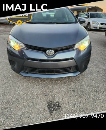 2016 Toyota Corolla for sale at IMAJ LLC in Houston TX