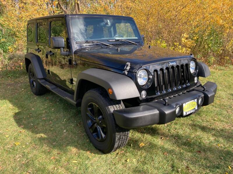 2016 Jeep Wrangler Unlimited for sale at M & M Motors Inc in West Allis WI