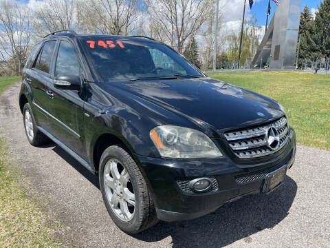 2008 Mercedes-Benz M-Class for sale at BELOW BOOK AUTO SALES in Idaho Falls ID