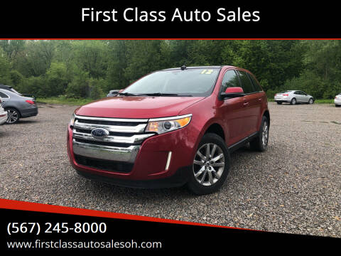 2012 Ford Edge for sale at First Class Auto Sales MI in Erie MI