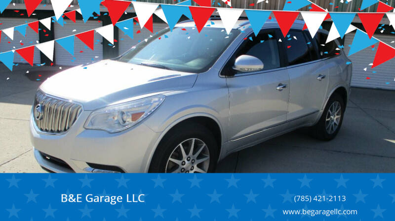 2014 Buick Enclave for sale at B&E Garage LLC in Hill City KS
