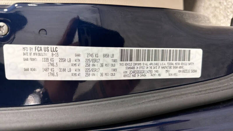 2016 Dodge Grand Caravan SE