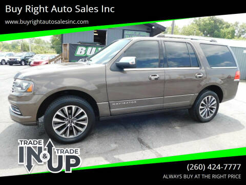 2015 Lincoln Navigator for sale at Buy Right Auto Sales Inc in Fort Wayne IN