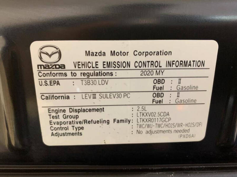 2020 Mazda MAZDA6 Touring