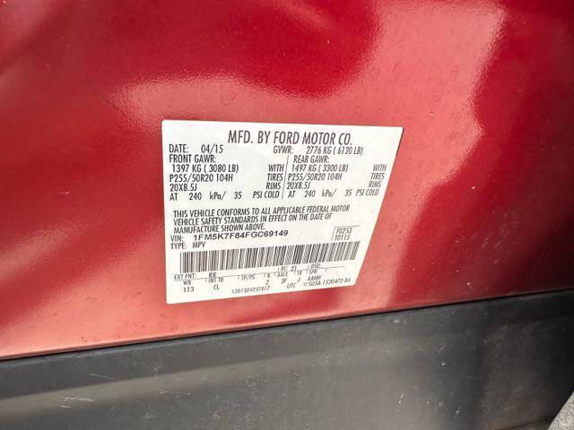 2015 Ford Explorer Limited