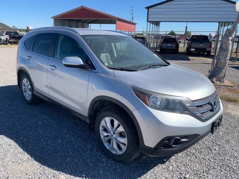 2012 Honda CR-V for sale at L & L CLASSIC CARS in Marlow OK