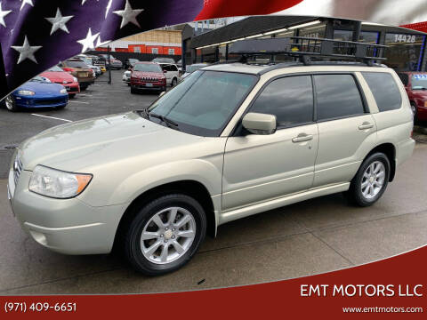 2007 Subaru Forester for sale at EMT MOTORS LLC in Portland OR
