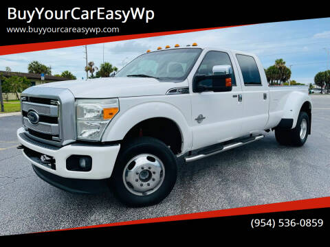 2014 Ford F-350 Super Duty for sale at BuyYourCarEasyWp in Fort Myers FL