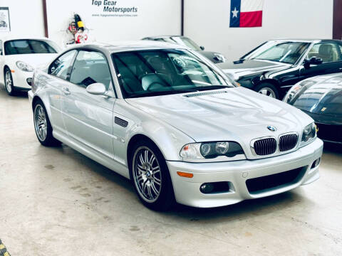 2003 BMW M3 for sale at Top Gear Motorsports LLC in Houston TX