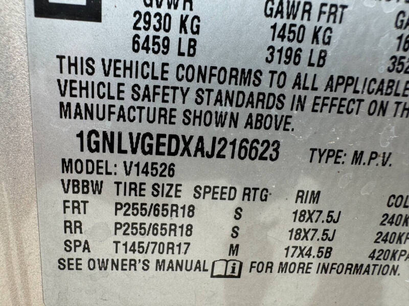 2010 Chevrolet Traverse LT