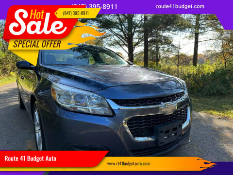 2014 Chevrolet Malibu for sale at Route 41 Budget Auto in Wadsworth IL