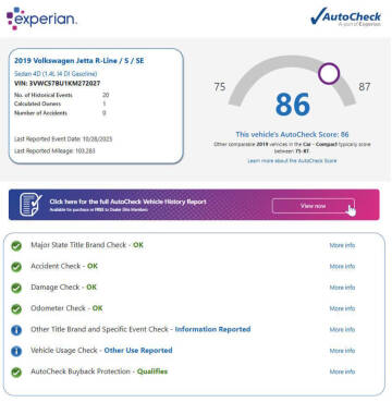 2019 Volkswagen Jetta S