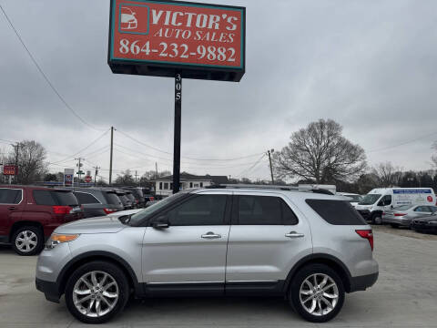 2015 Ford Explorer for sale at Victor's Auto Sales in Greenville SC