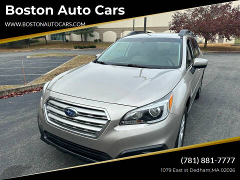 2016 Subaru Outback for sale at Boston Auto Cars in Dedham MA