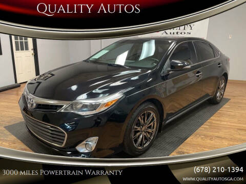 2014 Toyota Avalon for sale at Quality Autos in Marietta GA