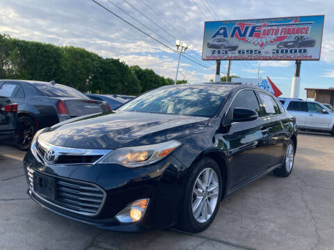 2015 Toyota Avalon for sale at ANF AUTO FINANCE in Houston TX