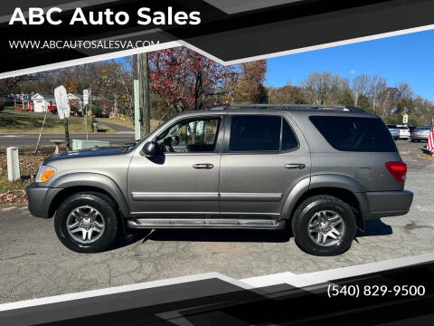 2005 Toyota Sequoia for sale at ABC Auto Sales - Barboursville Location in Barboursville VA