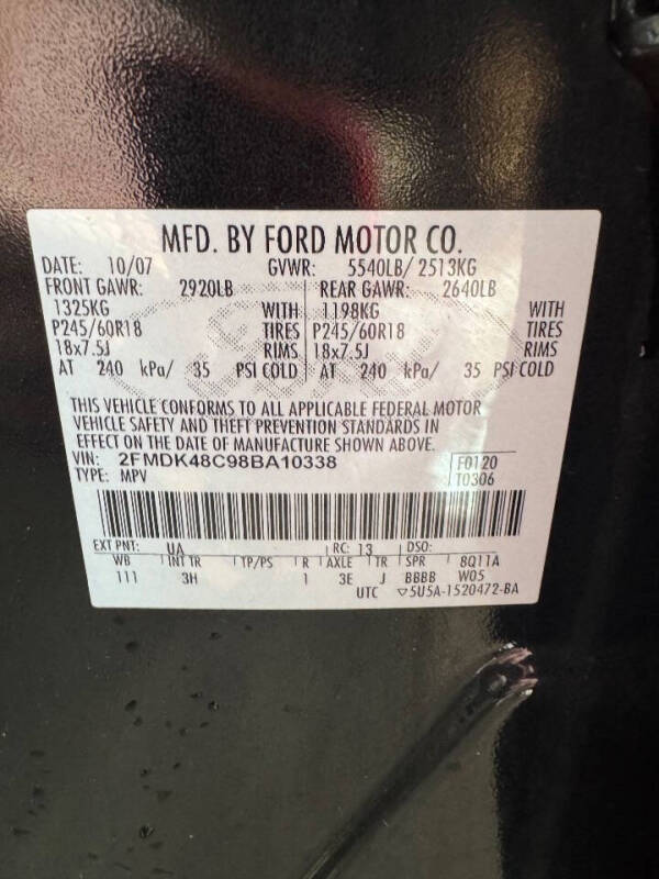 2008 Ford Edge SEL