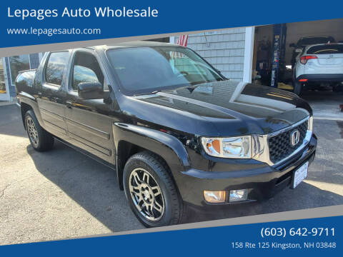 2013 Honda Ridgeline for sale at Lepages Auto Wholesale in Kingston NH