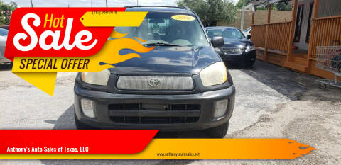 2001 Toyota RAV4 for sale at Anthony's Auto Sales of Texas, LLC in La Porte TX