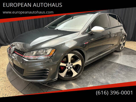 2015 Volkswagen Golf GTI for sale at EUROPEAN AUTOHAUS in Holland MI