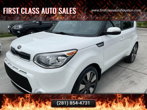2014 Kia Soul for sale at First Class Auto Sales in Sugar Land TX