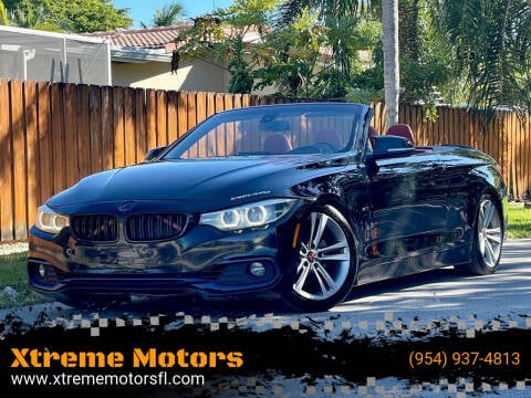 2018 BMW 4 Series for sale at Xtreme Motors in Hollywood FL