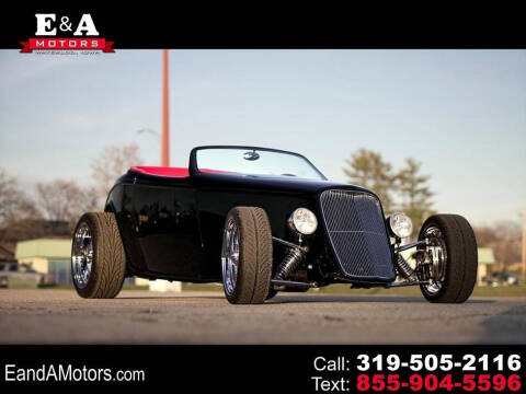 1933 Ford Speedstar Roadster for sale at E&A Motors in Waterloo IA