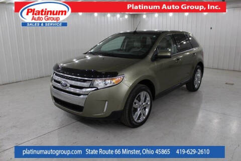 2013 Ford Edge for sale at Platinum Auto Group Inc. in Minster OH
