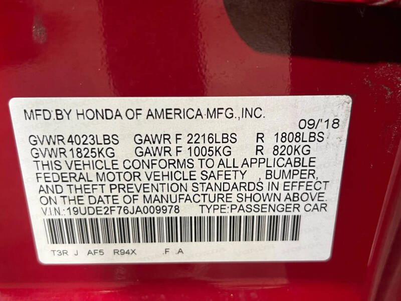 2018 Acura ILX w/Premium