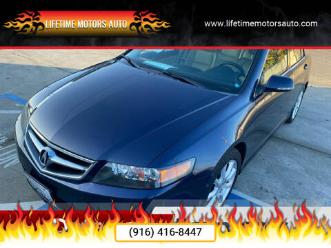 2006 Acura TSX for sale at Lifetime Motors AUTO in Sacramento CA