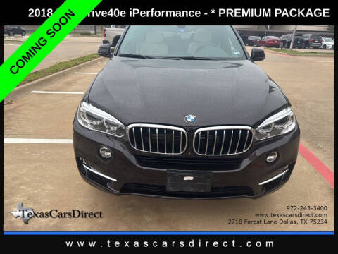 2018 BMW X5 xDrive40e iPerformance