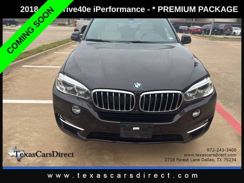 2018 BMW X5 xDrive40e iPerformance