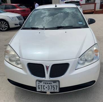 2009 Pontiac G6 for sale at TEXAS MOTOR CARS in Houston TX