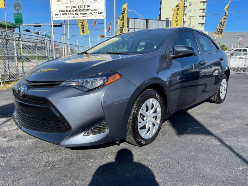 2019 Toyota Corolla for sale at MIAMI AUTO LIQUIDATORS in Miami FL