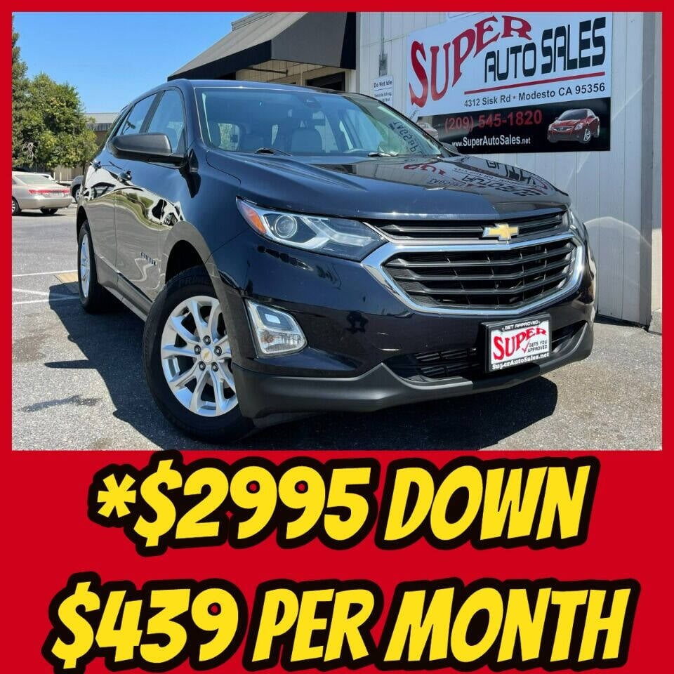 2020 Chevrolet Equinox for sale at Super Auto Sales Modesto in Modesto, CA